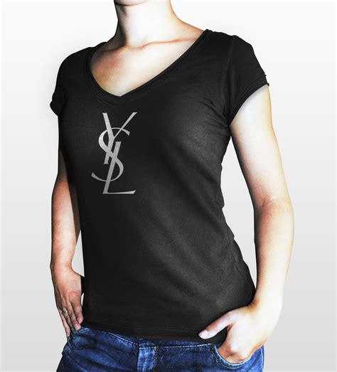 long sleeve ysl shirt|YSL t-shirts for women.